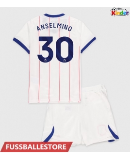 Günstige Chelsea Aaron Anselmino #30 3rd trikot Kinder 2026-27 Kurzarm (+ Kurze Hosen)